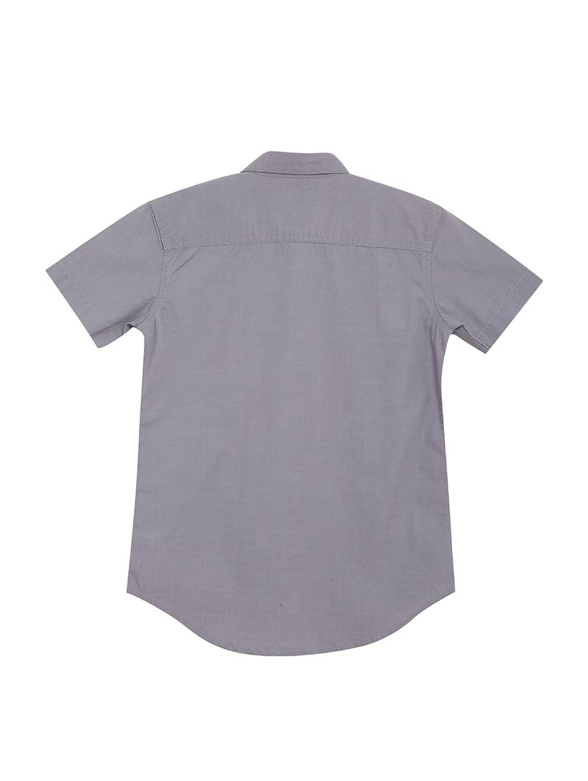 grey cotton shirt - 17397876 - Zoom Image - 2