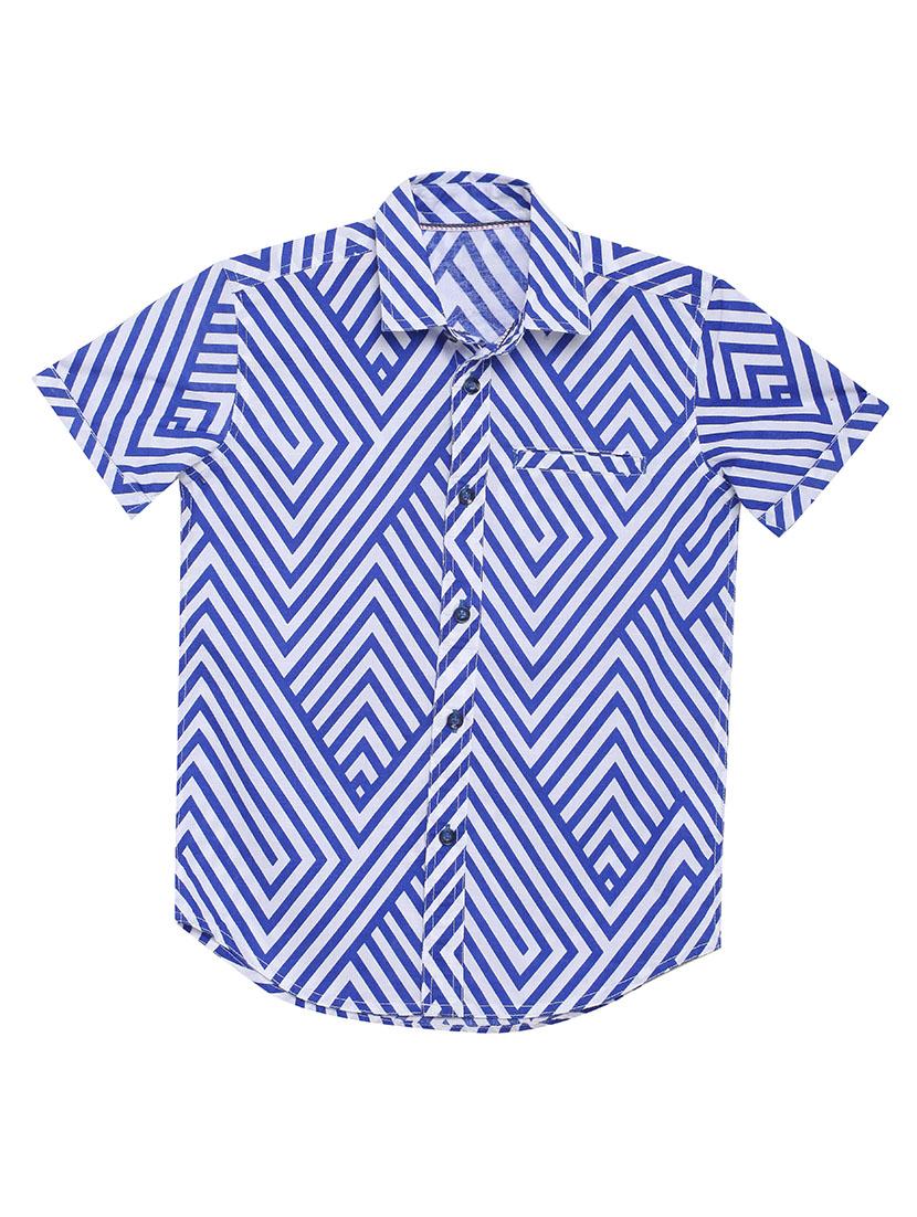 blue cotton shirt - 17397879 - Zoom Image - 1
