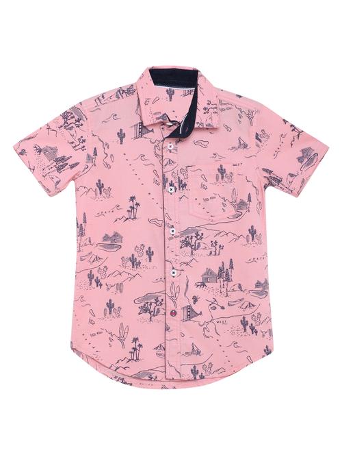 pink cotton shirt - 17397885 - Standard Image - 1