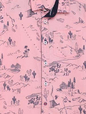 pink cotton shirt - 17397885 - Standard Image - 3