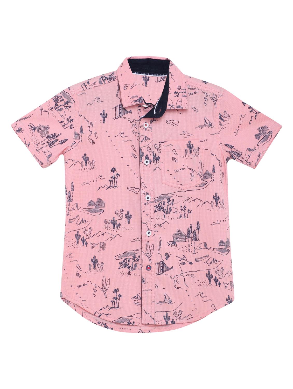 pink cotton shirt - 17397885 - Zoom Image - 1