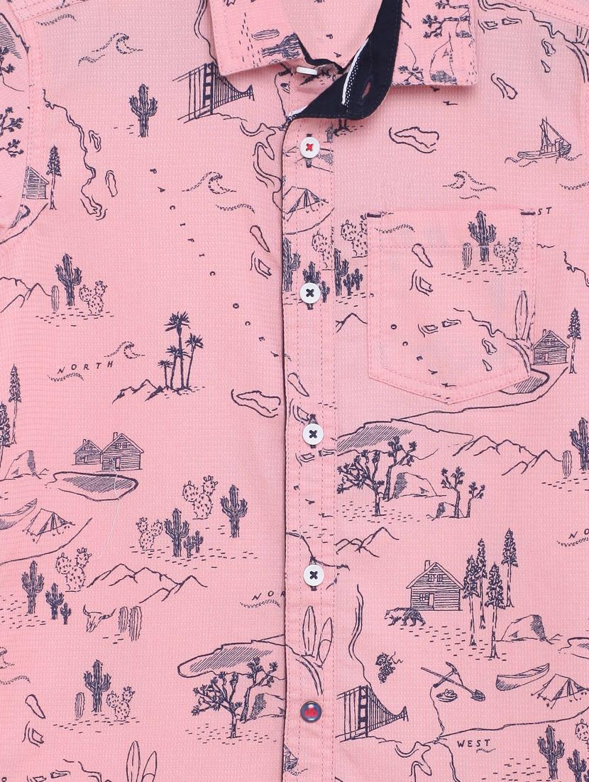 pink cotton shirt - 17397885 - Zoom Image - 3