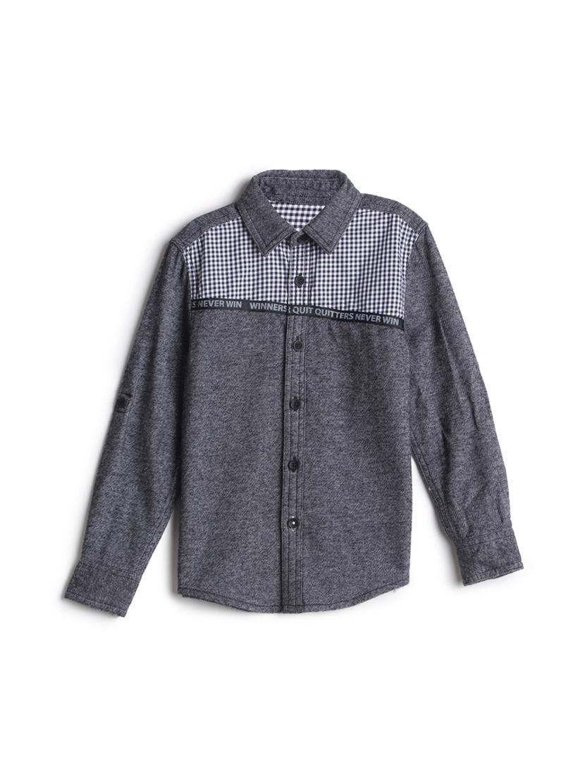 black cotton shirt - 17397888 - Zoom Image - 1