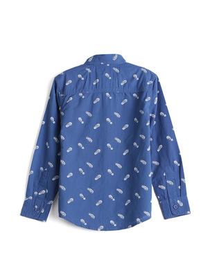 blue cotton shirt - 17397911 - Standard Image - 2