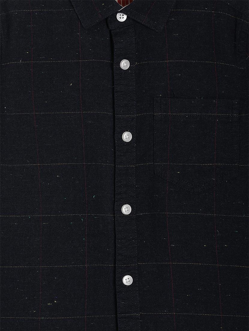 blue cotton shirt - 17397920 - Zoom Image - 3