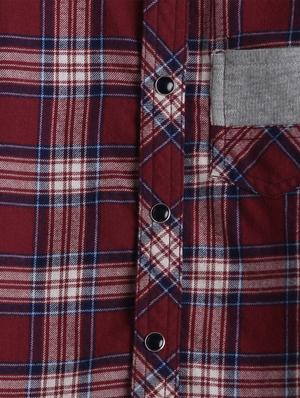 red cotton shirt - 17397926 - Standard Image - 4