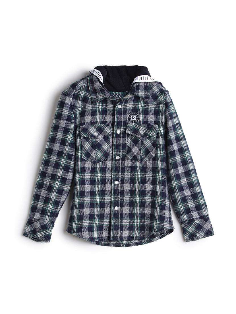 blue cotton shirt - 17397931 - Zoom Image - 1