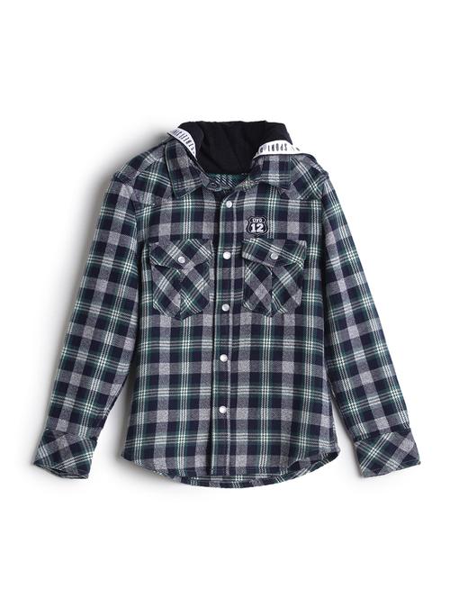 grey cotton shirt - 17397932 - Very Small Image - 1