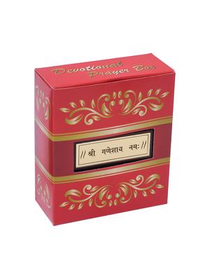 24 ct gold foil ganesh pooja box - 17397954 - Standard Image - 8