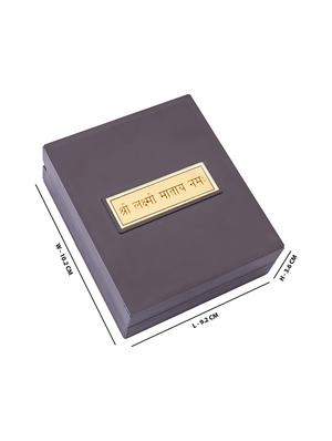 24 ct gold foil laxmi pooja box - 17397962 - Standard Image - 7