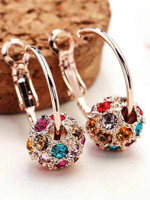 multi colored metal combo's. earring - 17398186 - Standard Image - 2
