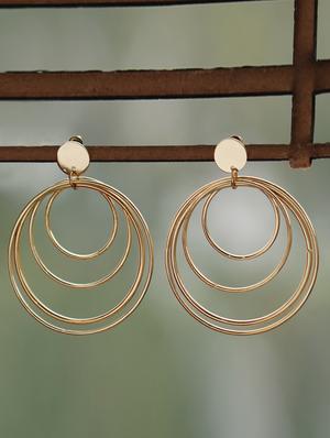 multi colored metal combo's. earring - 17398210 - Standard Image - 2