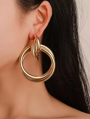 multi colored metal combo's. earring - 17398210 - Standard Image - 5