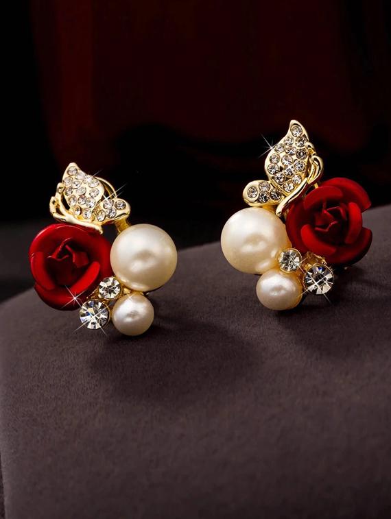 multi colored metal combo's. earring - 17398212 - Zoom Image - 2