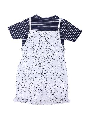 white polyester shorts sets twin & jump suit - 17398254 - Standard Image - 2