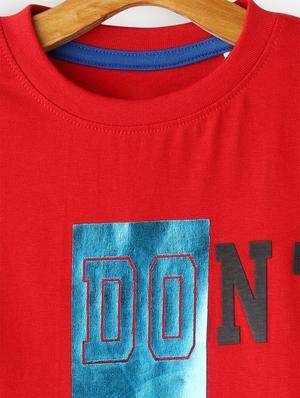 red cotton tshirt - 17398255 - Standard Image - 3