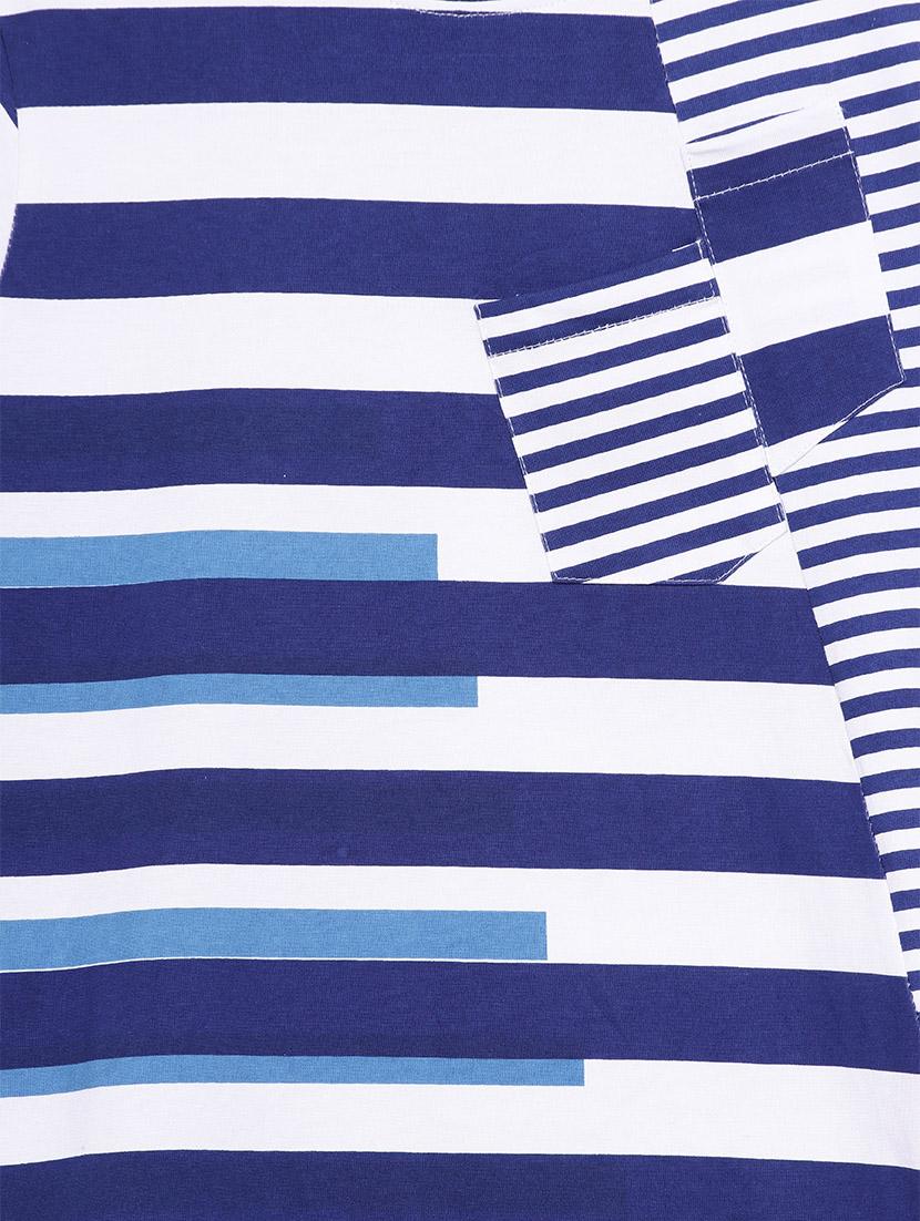 navy blue cotton tshirt - 17398258 - Zoom Image - 3