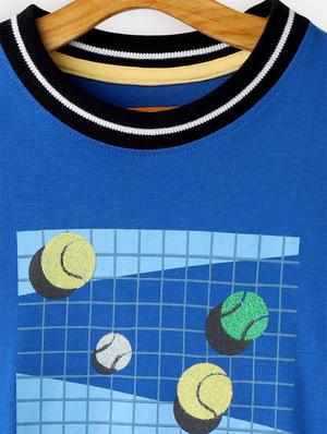 blue cotton tshirt - 17398260 - Standard Image - 3