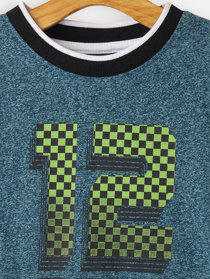 blue cotton tshirt - 17398266 - Zoom Image - 3