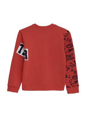 red cotton t-shirt - 17398286 - Standard Image - 2
