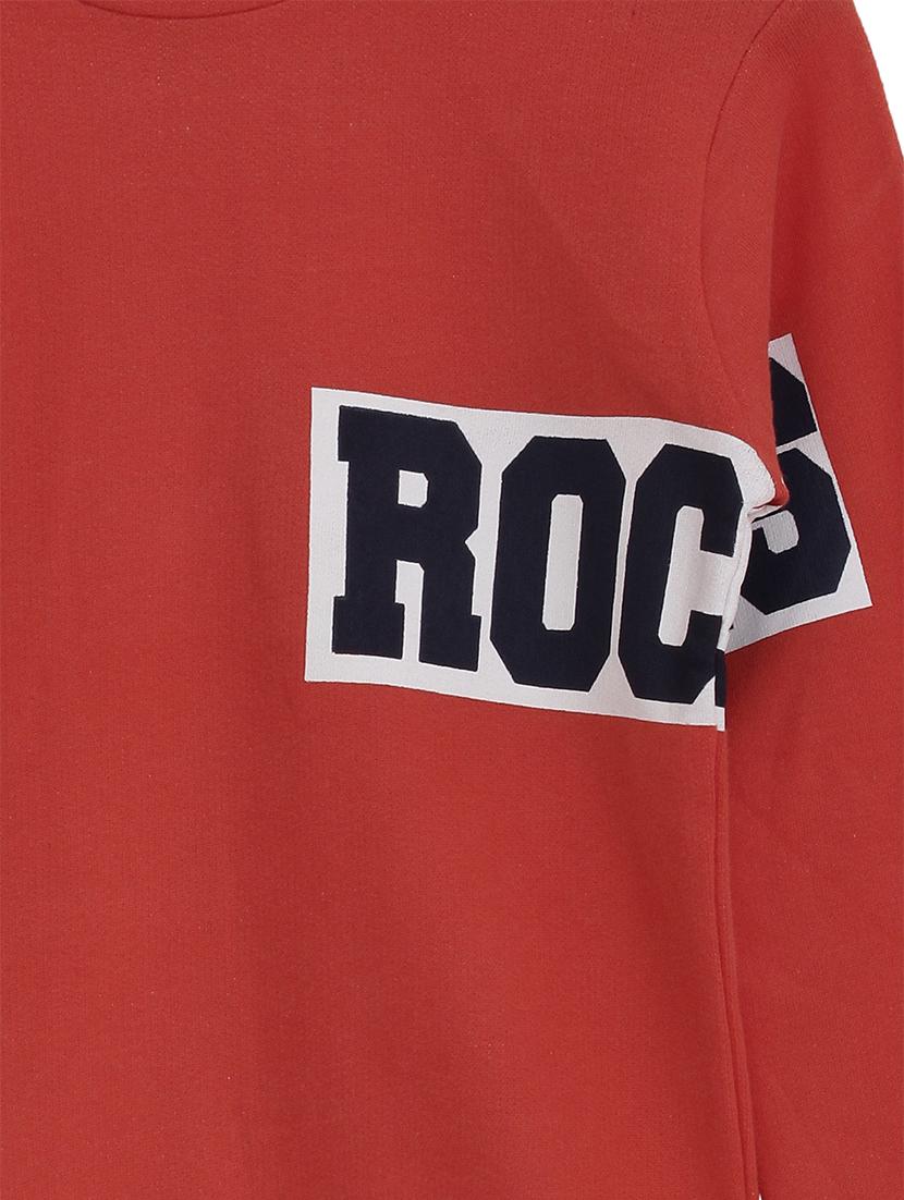 red cotton t-shirt - 17398286 - Zoom Image - 3