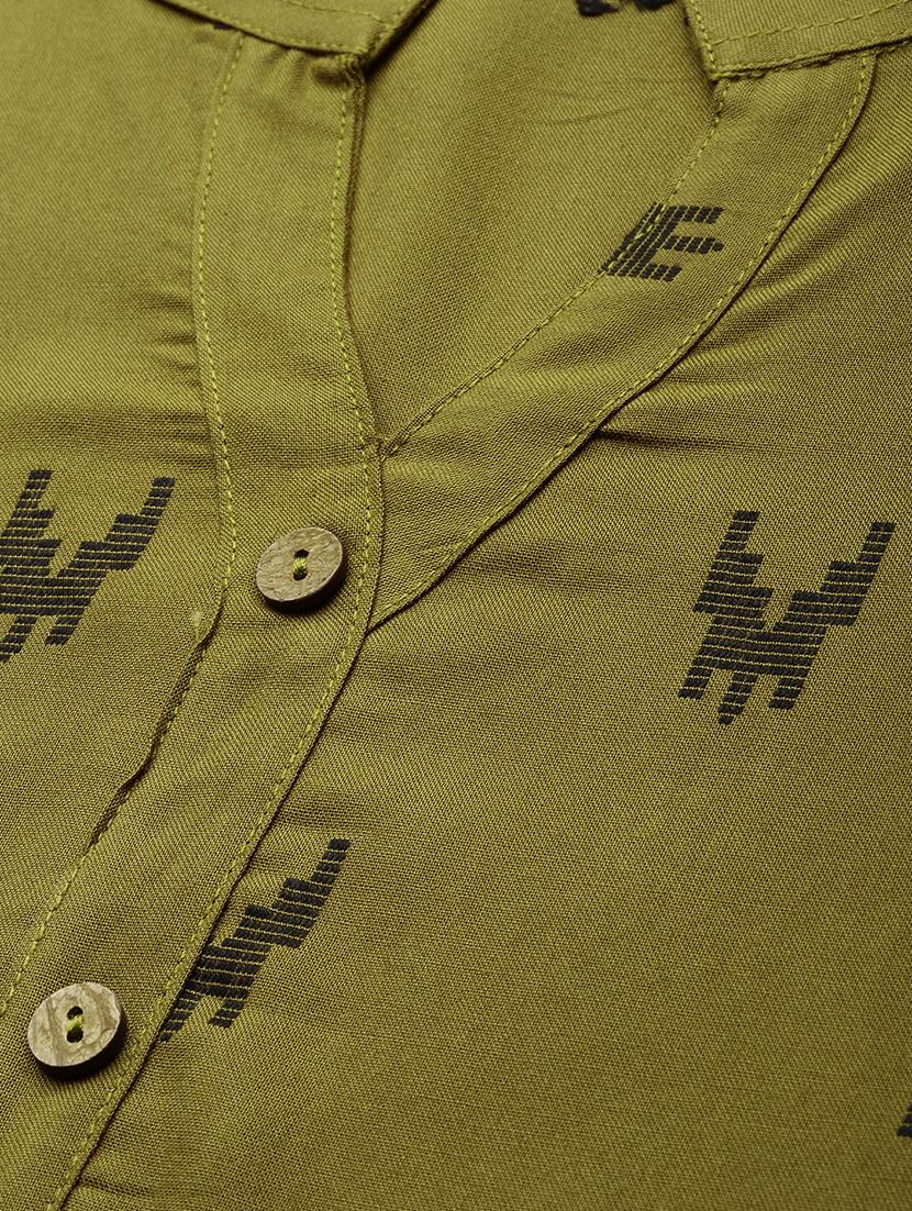 self-design straight kurta - 17398423 - Zoom Image - 4