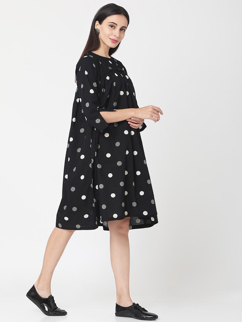polka dot tent dress - 17398858 - Zoom Image - 2