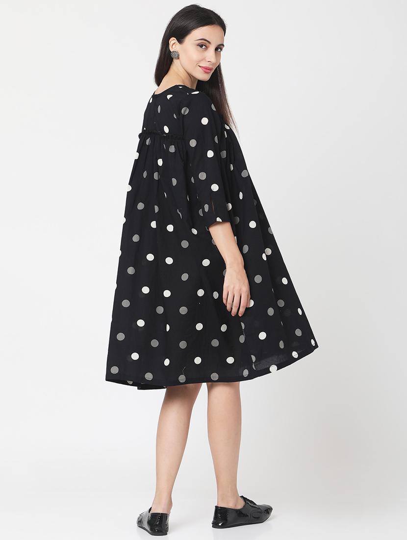 polka dot tent dress - 17398858 - Zoom Image - 3