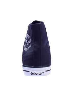 black canvas lace up sneakers - 17399059 - Standard Image - 3