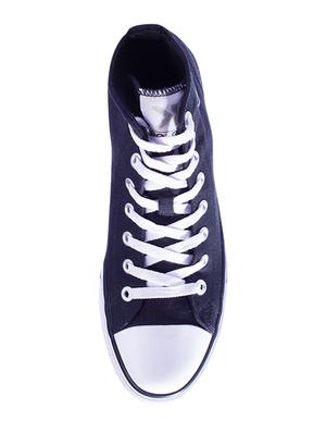 black canvas lace up sneakers - 17399059 - Standard Image - 4