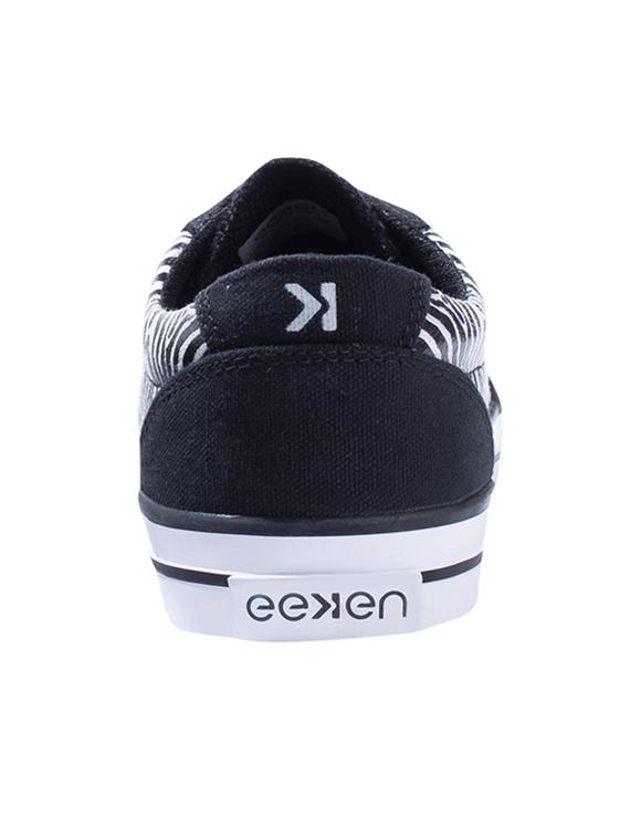 black canvas lace up sneakers - 17399061 - Zoom Image - 3