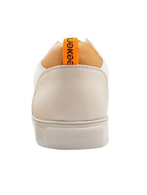 white leather lace up sneakers - 17399074 - Standard Image - 3