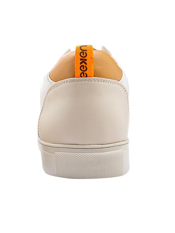 white leather lace up sneakers - 17399074 - Zoom Image - 3