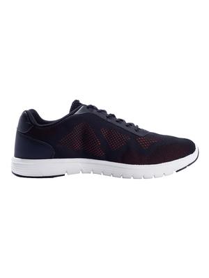 black mesh & synthetic lace up sneakers - 17399078 - Standard Image - 2
