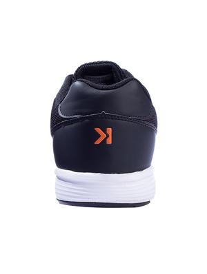 black mesh & synthetic lace up sneakers - 17399078 - Standard Image - 3