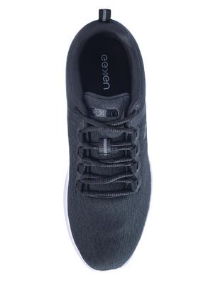 black mesh & synthetic lace up sneakers - 17399083 - Standard Image - 4