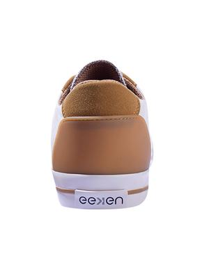 white canvas lace up sneakers - 17399088 - Standard Image - 3