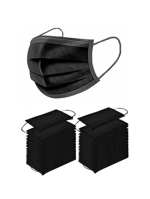 black polypropylene antipollution women mask - 17399138 - Standard Image - 1