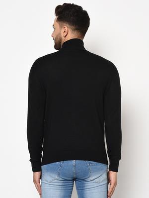 black solid pullover - 17399337 - Standard Image - 3