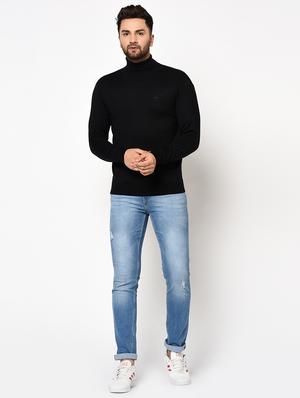 black solid pullover - 17399337 - Standard Image - 4