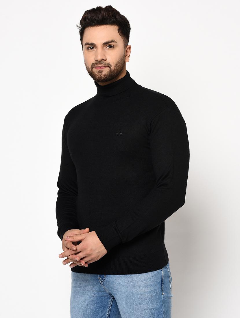 black solid pullover - 17399337 - Zoom Image - 2