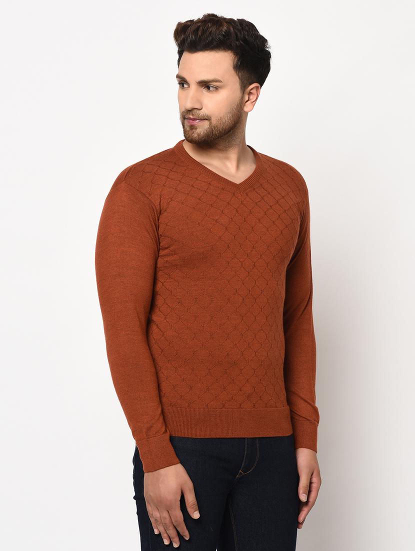 rust self design pullover - 17399365 - Zoom Image - 2