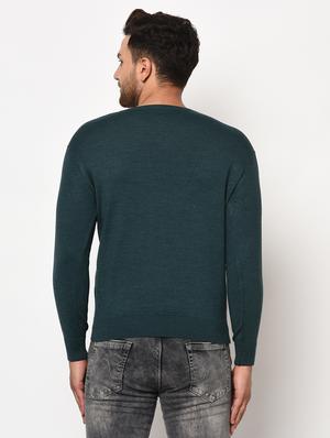green self design pullover - 17399366 - Standard Image - 3