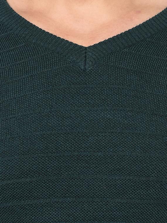 green self design pullover - 17399366 - Zoom Image - 5