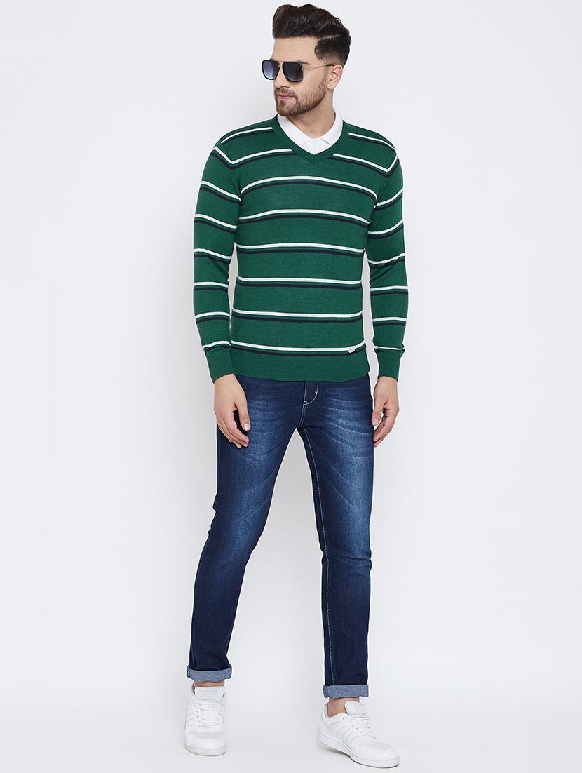 green striped pullover - 17399370 - Zoom Image - 4