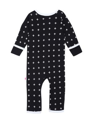 black printed onesie - 17399403 - Standard Image - 2