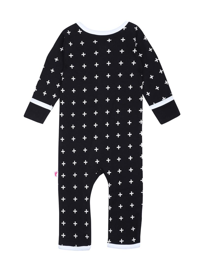 black printed onesie - 17399403 - Zoom Image - 2