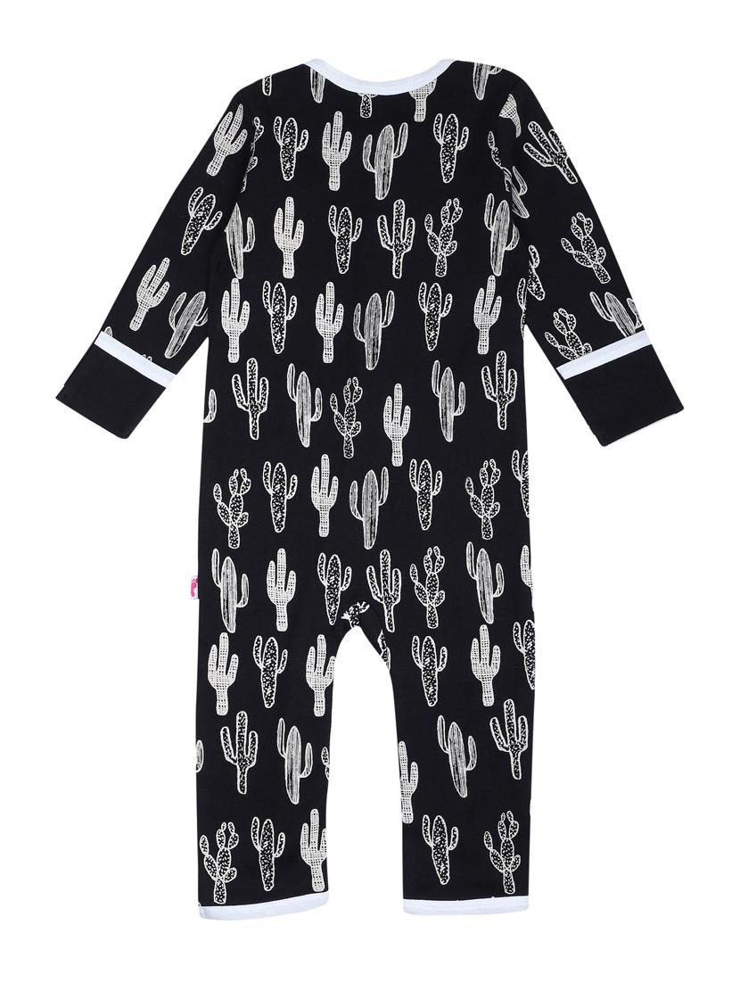 black printed onesie - 17399405 - Zoom Image - 2