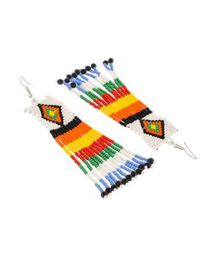 white brass long necklace - 17399439 - Standard Image - 5