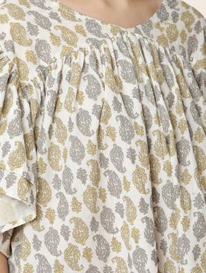 printed a-line kurti - 17399605 - Standard Image - 4